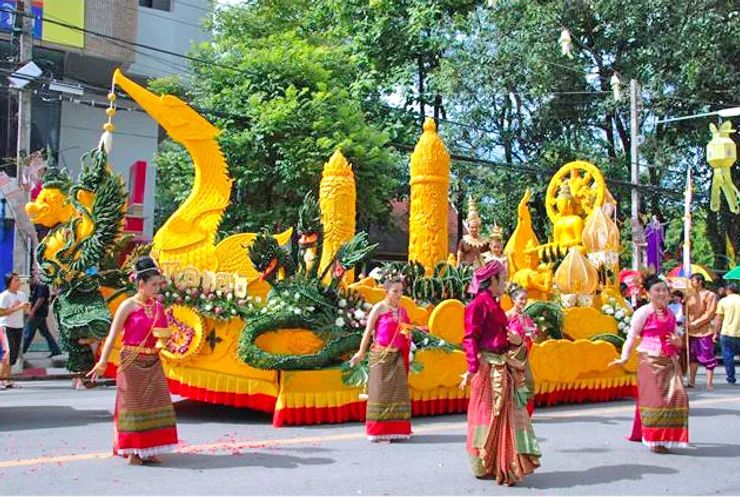 Khao Phansa Festival Street Parade
