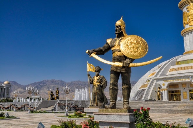 Monument in Ashgabat